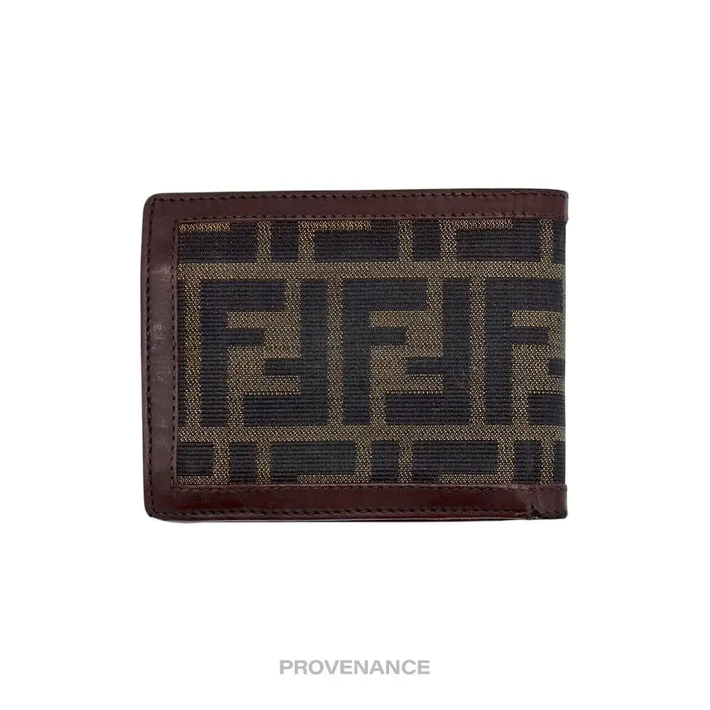 🔴 Fendi Bifold Wallet - FF Zucca